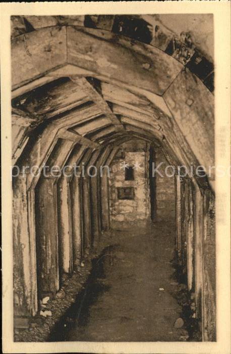 Fort de Vaux galerie par ou les assaillants