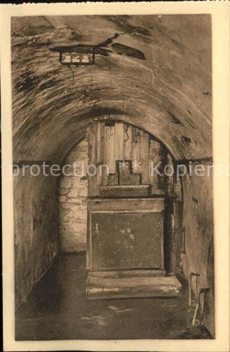 Fort de Vaux chapelle galerie du fort