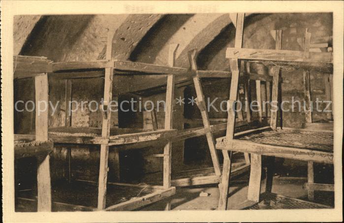 Fort de Vaux Une chambre pour la troupe