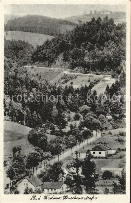 Bad Kudowa Niederschlesien Heuscherstr.