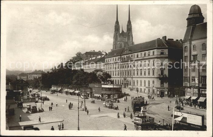 Brno Bruenn Strassenbahn Stadt