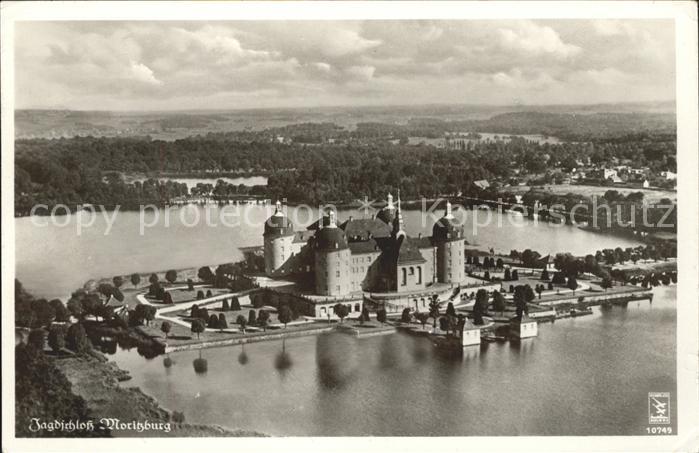Moritzburg Sachsen Jagdschloss Fliegeraufnahme NZ3
