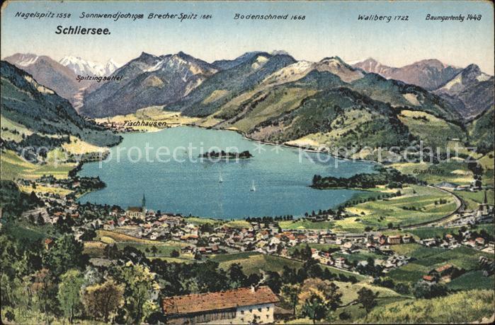Schliersee Waliberg Bodenschneid Sonnwendjoch