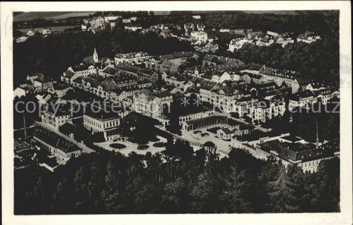 Franzensbad Boehmen Fliegeraufnahme