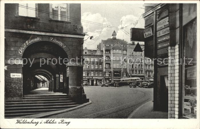 Waldenburg Schlesien Schles. Ring