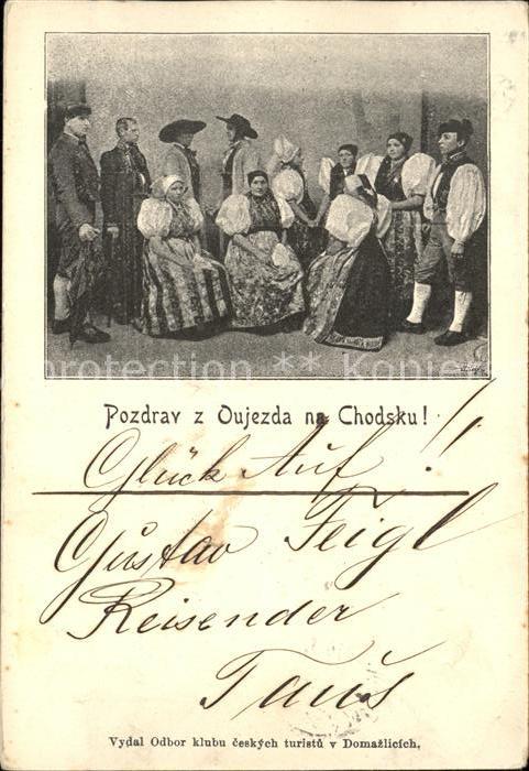Tschechische Republik Pozdray z Oujezda na Codsku