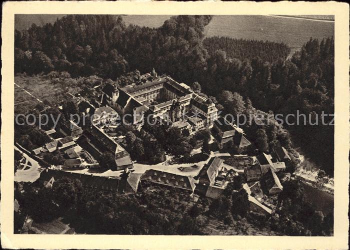 Ostritz Klosterstift St. Marienthal Fliegeraufnahme