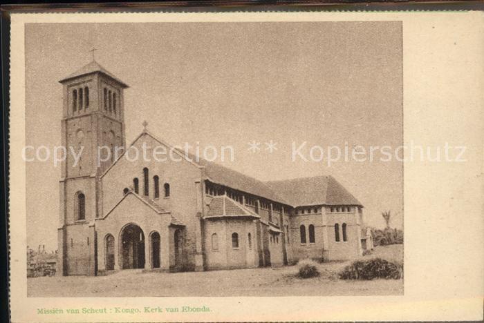 Kongo Missien van Scheut Kerk Ebonda
