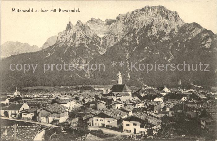 Mittenwald Karwendel Tirol Isar