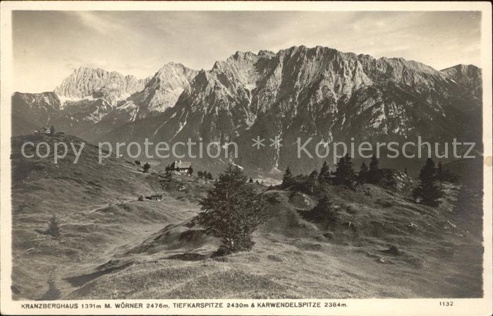 Mittenwald Karwendel Tirol Kranzberghaus