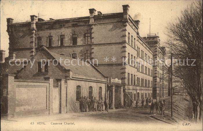 Kehl Rhein Caserne Charlet Soldaten