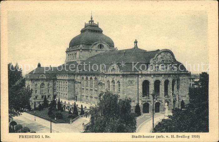 Theatergebaeude Freiburg Stadttheater
