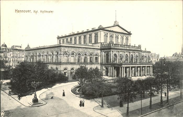Theatergebaeude Hannover kgl. Hoftheater