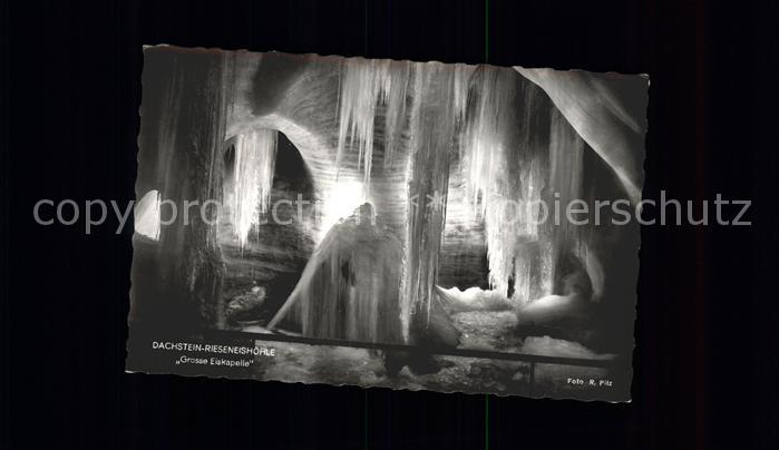 Hoehlen Caves Grottes Dachstein Riesenhöhle Grosse Eiskapelle