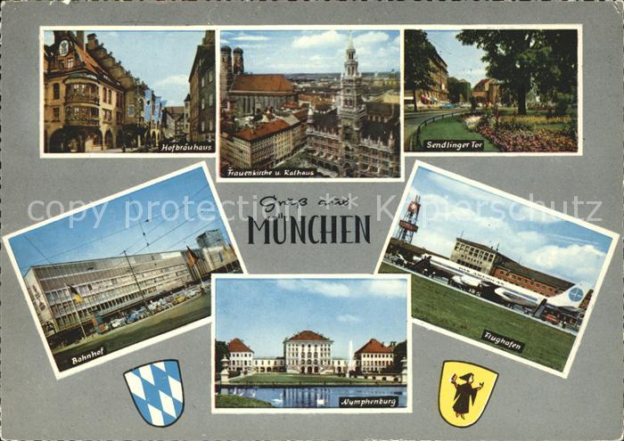 Wappen München Flughafen Bahnhof Rathaus