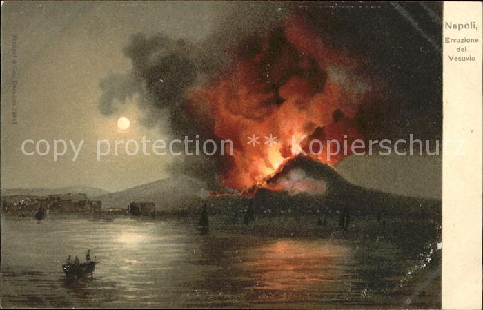 Vulkane Geysire Vulcans Geysers Napoli Erruzione del Vesuvio