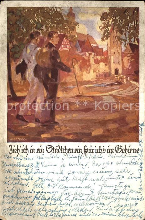 Kuenstlerkarte Wandern