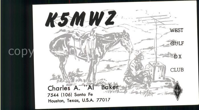 Cowboys Charles A. Al Baker K5MWZ