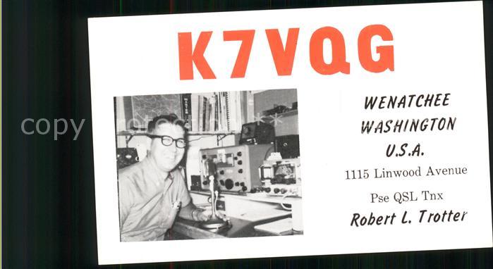 Funkerkarte K7VQG USA
