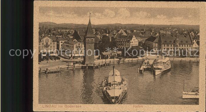 Hafenanlagen Lindau Bodensee
