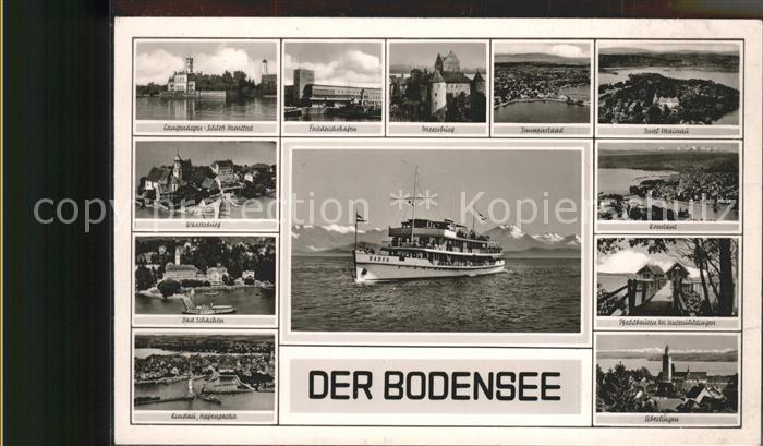Dampfer Binnenschifffahrt Bodensee