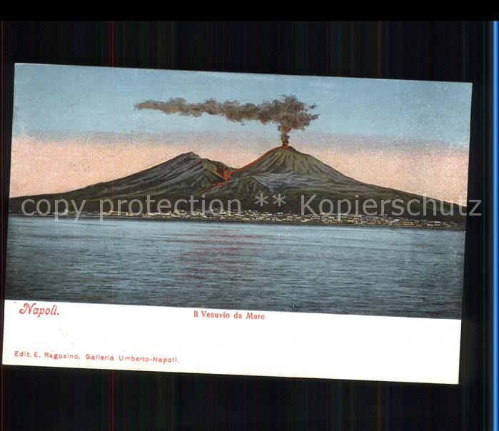 Vulkane Geysire Vulcans Geysers Napoli Vesuvio da Mare