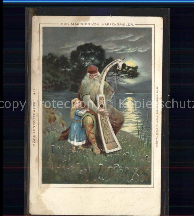 Harfe Märchen vom Harfenspieler