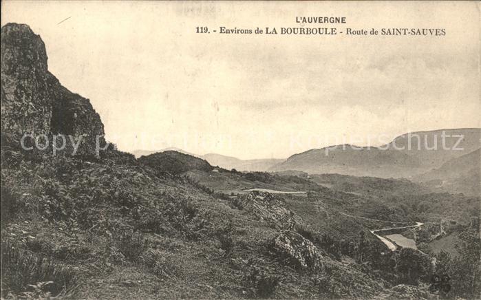 La Bourboule Route de Saint Sauves