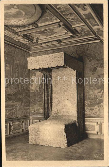 Cheverny Chateau Chambre du Roi Serie Chateaux d