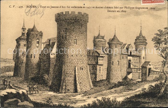 Rouen Chateau Philippe Auguste