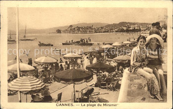 Cannes Alpes-Maritimes Plage du Miramar Hotel