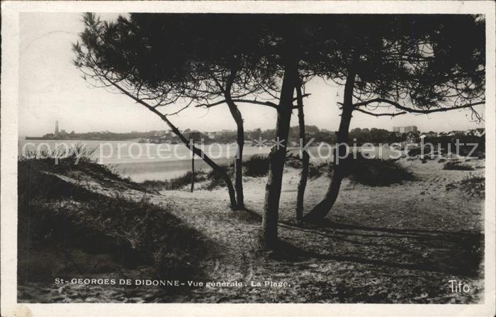 Saint-Georges-de-Didonne Vue generale Plage