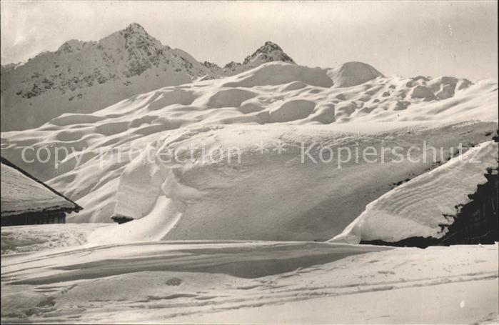 Les Contamines-Montjoie Serie Sports et Paysages d_hiver Berghü