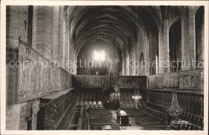 La Chaise-Dieu Abbaye Interieur et tapisseries