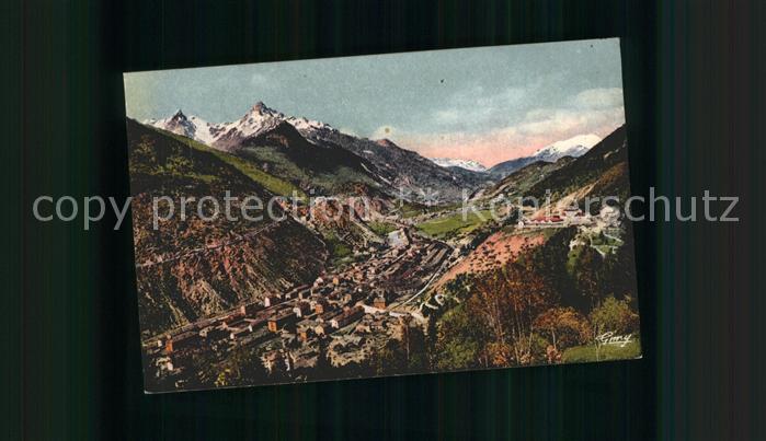 Modane Vue panoramique ave Replat Replaton et