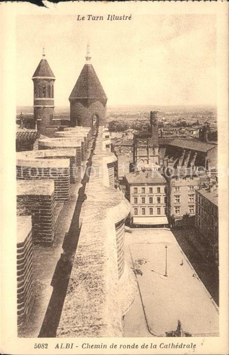 Albi Tarn Chemin de ronde de la Cathedrale