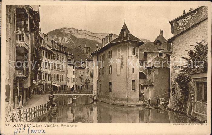Annecy Haute-Savoie Les vieilles Prisons