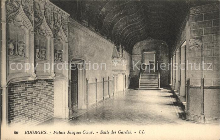 Bourges Palais Jacques Coeur Salle des Gardes