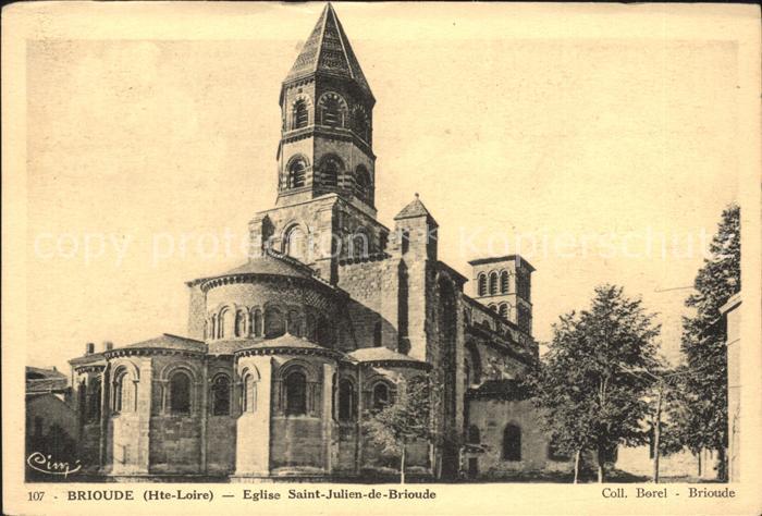 Brioude Eglise Saint Julien