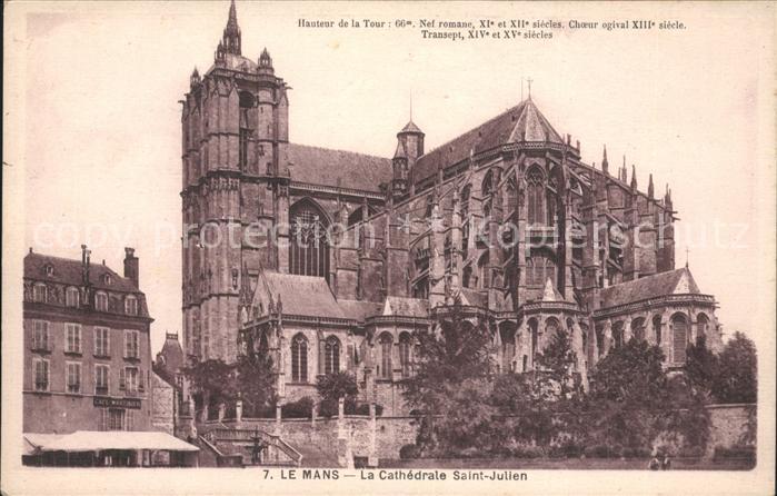 Le Mans Sarthe Cathedrale Saint Julien