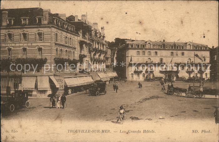 Trouville-sur-Mer Les Grands Hotels