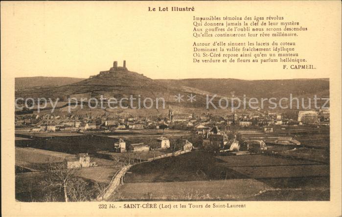 Saint-Cere et les Tours de Saint Laurent