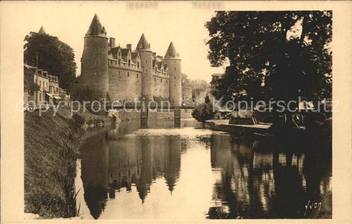 Josselin Facade occidentale du Chateau