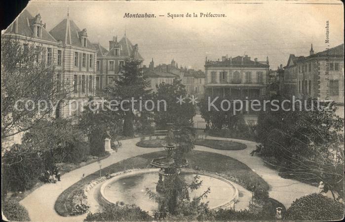 Montauban Tarn-et-Garonne Square de la Prefecture