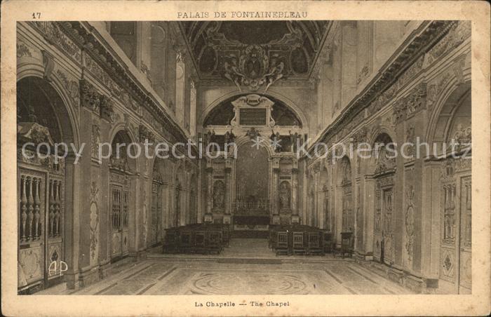 Fontainebleau Seine et Marne La Chapelle