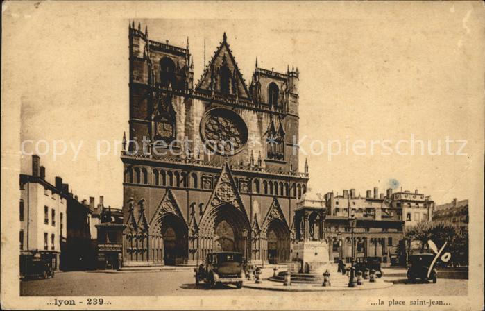 Lyon France Place Saint Jean