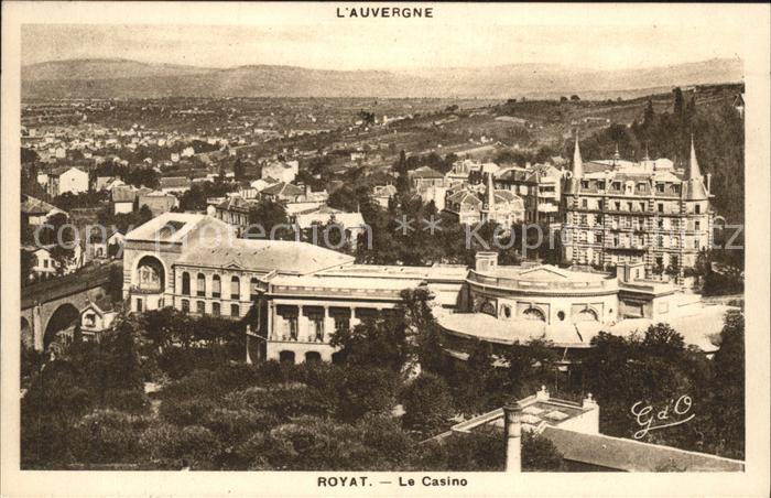 Royat Puy de Dome Le Casino