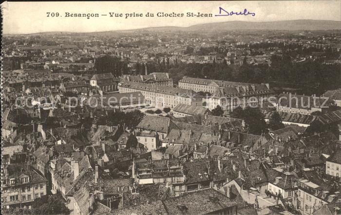 Besancon Doubs Vue prise du Clocher St. Jean