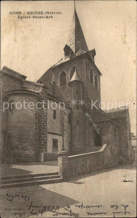 Decize Eglise Saint Are