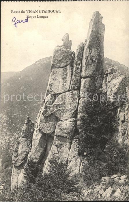 Le Vigan Gard Roque Longue Mont Aigoual